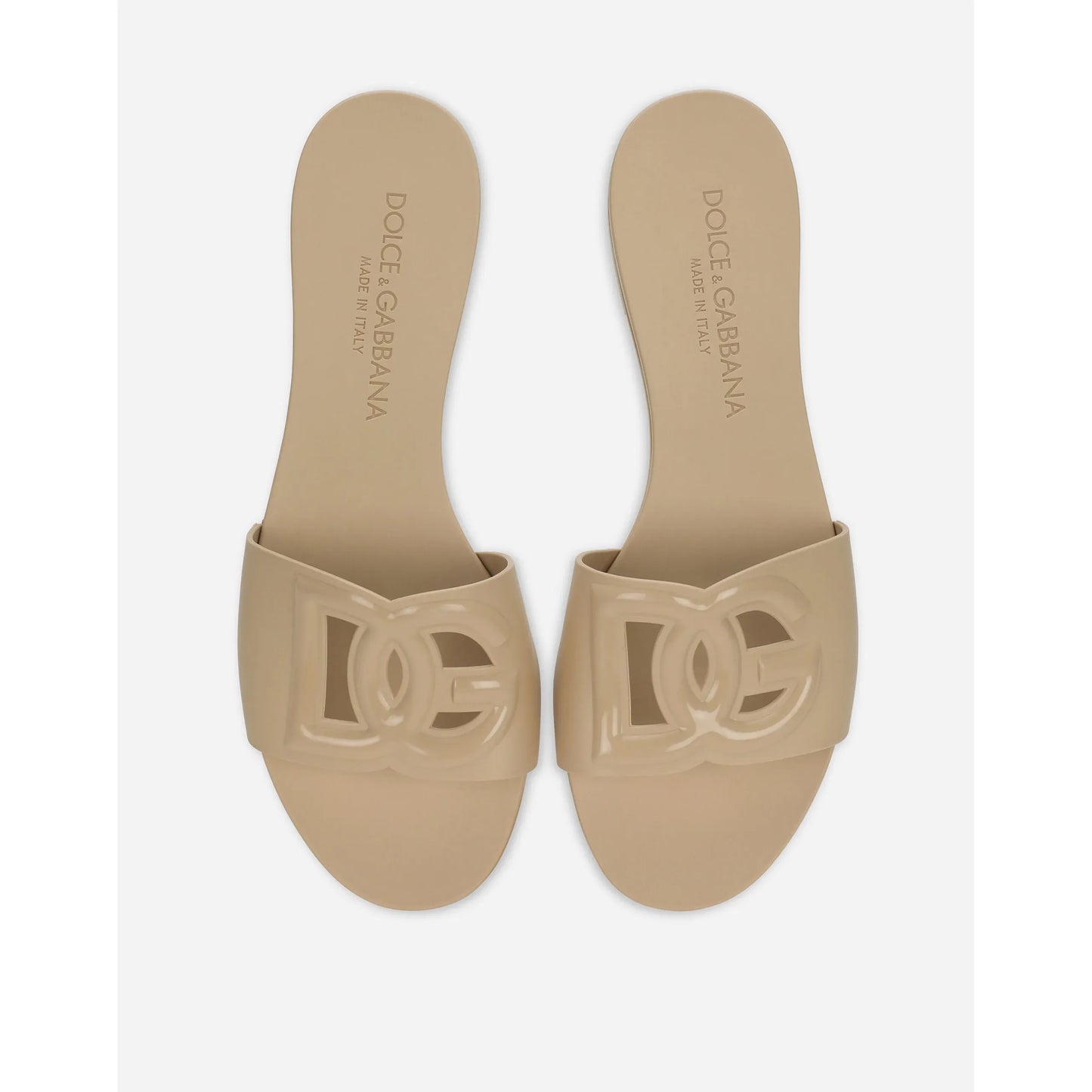 Rubber beachwear sliders