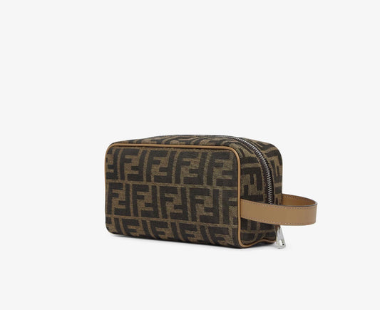 حقيبة أدوات تجميل جاكار صغيرة FF