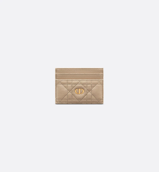 Dior Caro Freesia Card Holder