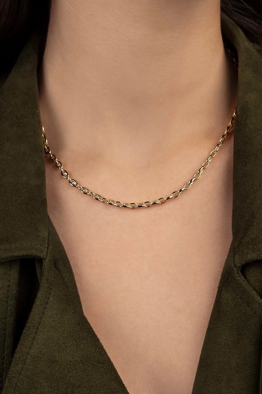 Pavé Chain Adjustable Necklace
