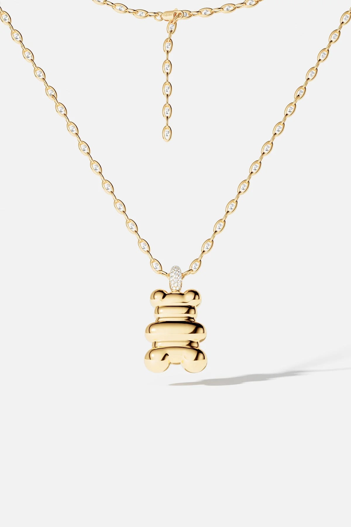 XL Loulou Yummy Bear Chain Necklace