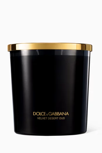 DOLCE & GABBANA شمعة عود الصحراء المخملية، 240 جرام